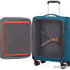 Чемодан-спиннер American Tourister Crosstrack Navy/Orange 55 см (4 колеса)