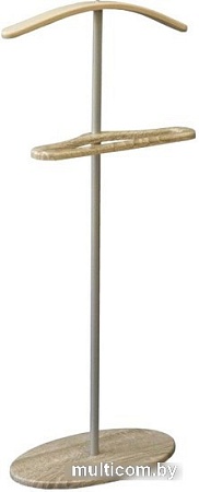 Стойка для одежды Мебелик Костюмная Дэви 3 (металлик/дуб сонома)