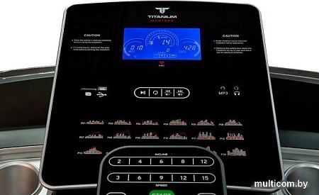 Электрическая беговая дорожка Titanium Masters Physiotech TLF