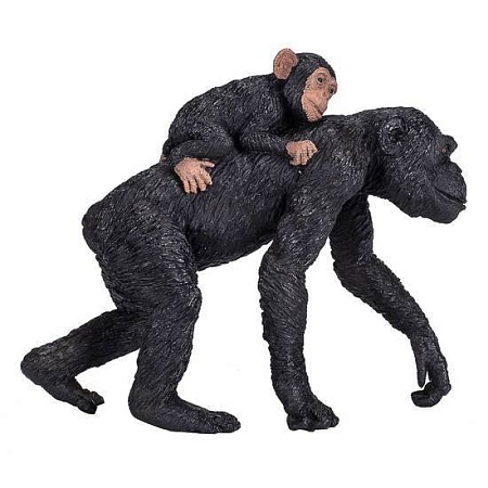 Фигурка Konik Шимпанзе с детенышем AMW2113