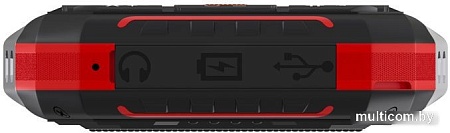 Кнопочный телефон Maxvi T101 (красный)