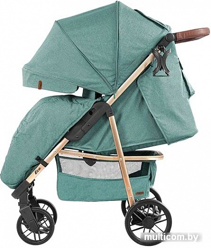 Коляска прогулочная «книга» Baby Tilly Eco T-166 (emerald green)