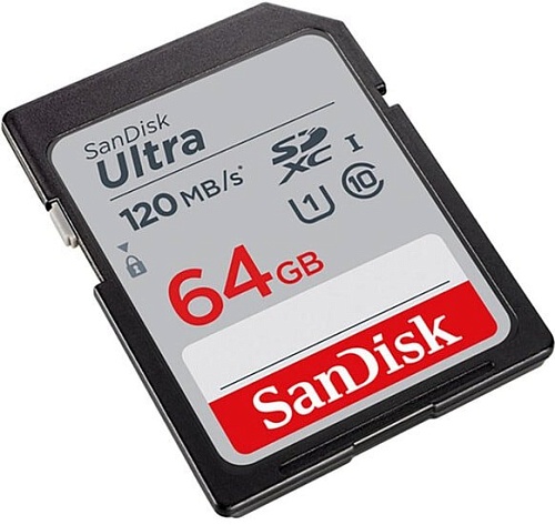 Карта памяти SanDisk Ultra SDXC SDSDUN4-064G-GN6IN 64GB