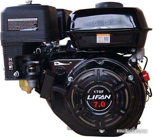 Бензиновый двигатель Lifan 170FM D19