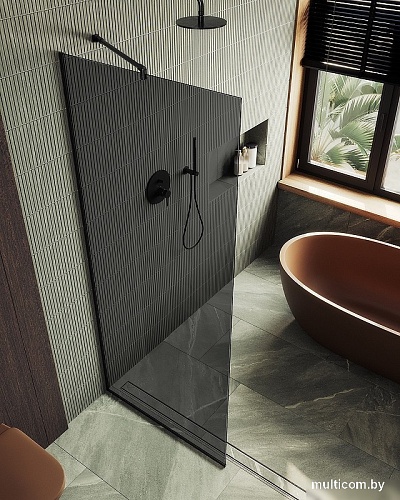 MaybahGlass 195x119 MGD-686-6у (графитовое стекло/черный)