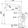 Смеситель Franke Urban 115.0595.064 (бежевый)