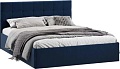 Кровать Трия Джоли Универсальная с ПМ Тип 1 140x200 (микровелюр Wellmart Blue)