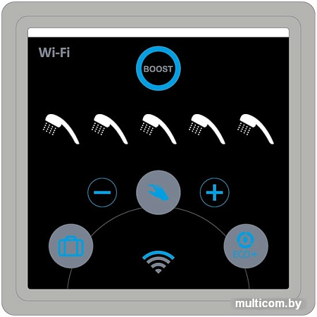 Накопительный электрический водонагреватель Atlantic Vertigo Steatite WiFi 80 White