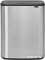Brabantia Bo Touch Bin 60 л (стальной матовый с защитой)