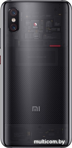 Смартфон Xiaomi Mi 8 Pro 8GB/128GB международная версия (прозрачный титан)