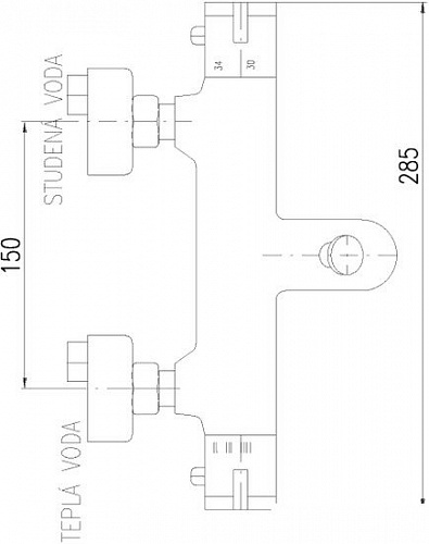 Смеситель Slezak RAV TRM54.5