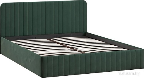 Кровать Трия Шелли Тип 1 с подъемным механизмом 160x200 (велюр Confetti Deep forest)