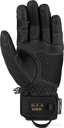 Горнолыжные перчатки Reusch Lleon R-Tex XT 6102219-7707 (р-р 8, Black/Gold Inch)