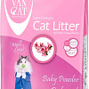 Наполнитель для туалета Van Cat Baby Powder бентонитовый с ароматом детской присыпки (5 кг)