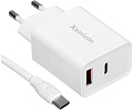 Сетевое зарядное Xenium X332 (белый)