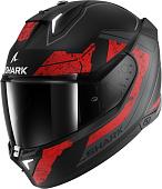 Shark Skwal i3 Rhad (р. 2XL, черный матовый/красный)