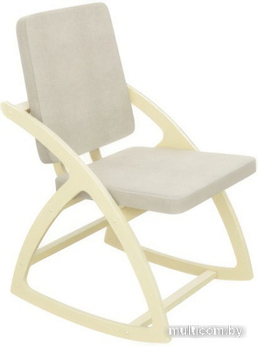 Кресло-качалка Glider Качалка (Verona Light Grey/дуб шампань)