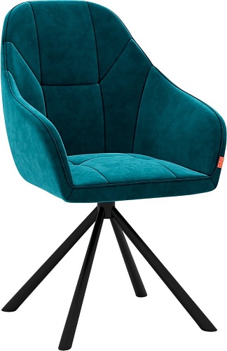 Стул Памир Босс F77 поворотный (синий/черная опора)