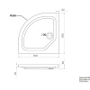Душевой поддон Triton ПД22 80x80