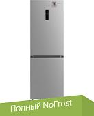 Холодильник Weissgauff WRK 185 Total NoFrost Inverter Inox