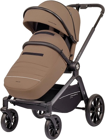 Универсальная коляска Indigo Solar (3 в 1, темно-бежевый)