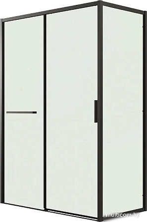 Душевой уголок Grossman Style 130x70x195 120.K33.05.1370.21.00 (черный матовый/прозрачное стекло)