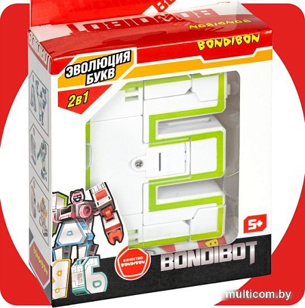 Трансформер Bondibon Bondibot Буква Е ВВ5491