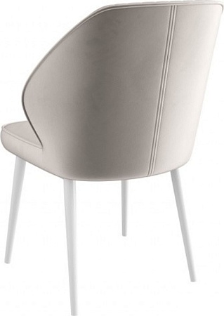 Стул Мамадома Michael (d08 Platinum Lux/белый)