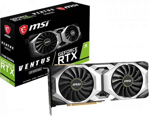 Видеокарта MSI GeForce RTX 2080 Ti Ventus GP 11GB GDDR6