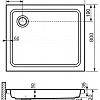 Душевой поддон RGW Style 120x80