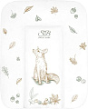 Пеленальный матрас Sweet Baby Foresta Magica Crema Arancio 58x71 (лиса бежевый/оранжевый)