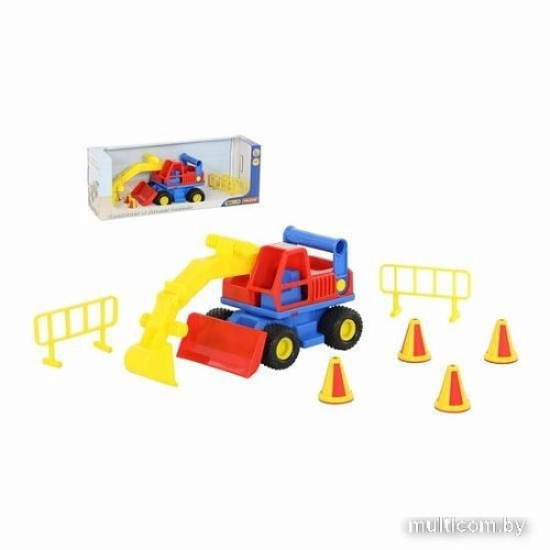 Полесье КонсТрак экскаватор колёсный 37701