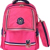 Школьный рюкзак Sun Eight SE-2696 (ярко-розовый/темно-синий)