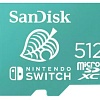 Карта памяти SanDisk For Nintendo Switch microSDXC SDSQXAO-512G-GN3ZN 512GB