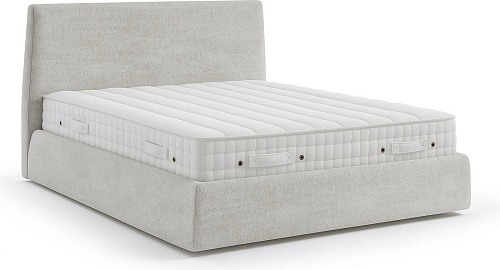 Кровать Sonit Pegaso 160x200 с ПМ велюр River (05 антрацит)