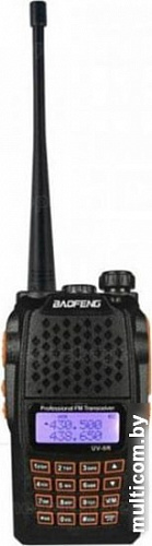 Портативная радиостанция Baofeng UV-6R Black