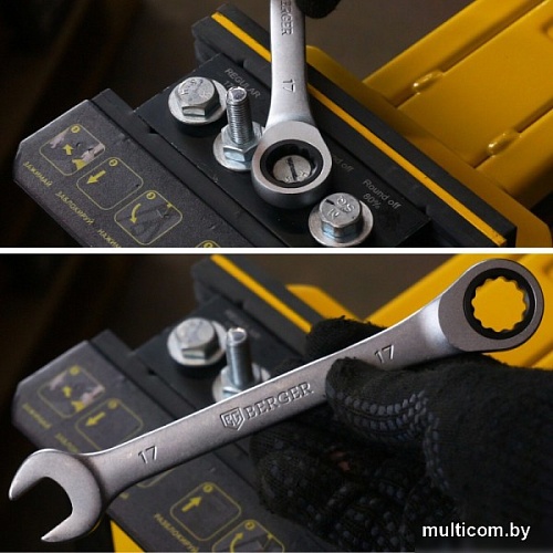 Гаечный ключ Berger Комбинированный 15мм BG1102