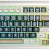 Клавиатура AULA S99 (бежевый/синий/зеленый)
