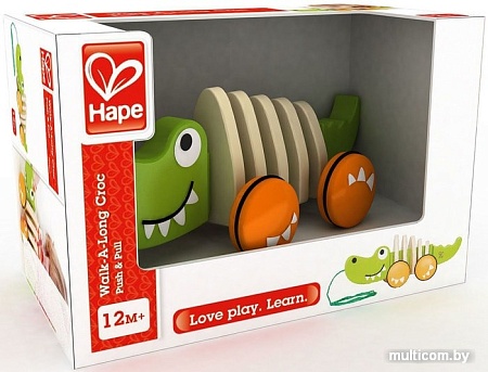 Развивающая игрушка Hape Крокодил E0348
