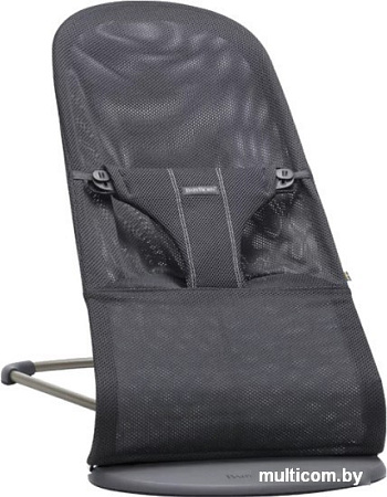 Шезлонг BabyBjorn Bouncer Bliss полиэстер (антрацит)