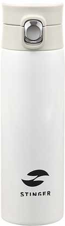 Термокружка Stinger HD-420-83WHT 420мл (белый)