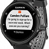 Умные часы Garmin Forerunner 235 HRM black/gray