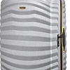 Чемодан-спиннер Samsonite Lite-Shock Silver/Yellow 55 см