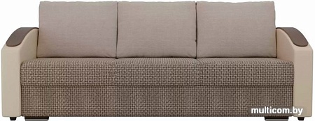 Диван Лига диванов Монако slide 102024 (коричневый/бежевый)