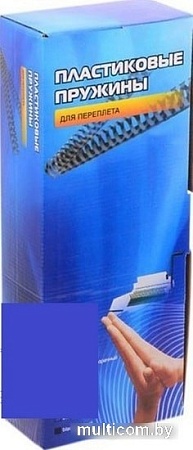 Пластиковая пружина для переплета Office-Kit 16 мм (синий)