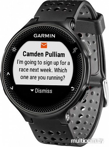 Умные часы Garmin Forerunner 235 HRM black/gray