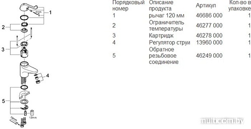 Смеситель Grohe Euroeco Special 32789000