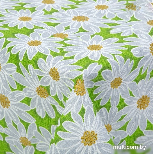 Скатерть АртПостель София зеленый 150x150