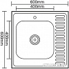 Кухонная мойка Ledeme L66060-6R