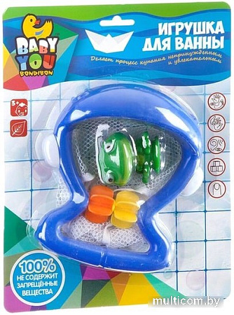 Игрушка для ванной Bondibon Кит-сачок ВВ1913